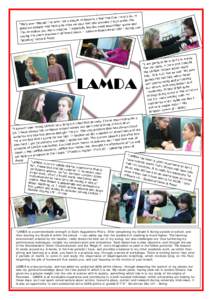 LAMDA  “LAMDA is a commendable strength at Saint Augustine’s Priory. After completing my Grade 6 Acting outside of school, and then starting my Grade 8 within the school - I can safely say that the standard of teachi