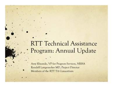 Microsoft PowerPoint - RTT TA Annual Update.pptx [Read-Only]