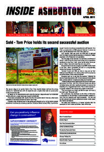 INSIDE Tom Price changes shape - Page 4 APRILCelebration of the woman - Page 4