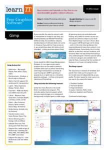 Issue 2  learn IT Free Graphics Software