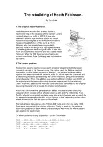 United Kingdom / Colossus computer / Lorenz cipher / Heath Robinson / Vacuum tube / Transformer types / Bombe / Transformer / Alan Turing / Cryptography / Bletchley Park / Espionage