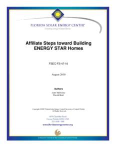 Home energy rating / Building engineering / Energy Star / Rating / HVAC / Architecture / Evaluation / Environment of the United States / Building energy rating