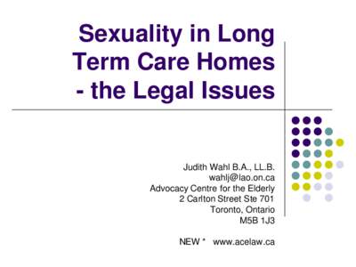 Human sexuality / Abuse / Nursing home / Prostitution / Health / Personal life / The Religious Institute on Sexual Morality /  Justice /  and Healing / Medicine / Geriatrics / Healthcare