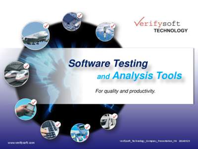 Software Testing and Analysis Tools For quality and productivity. www.verifysoft.com