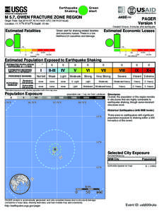 Seismology / Earthquakes