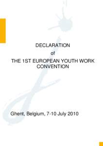 Microsoft Word - declaration 1st european youth work convention.doc