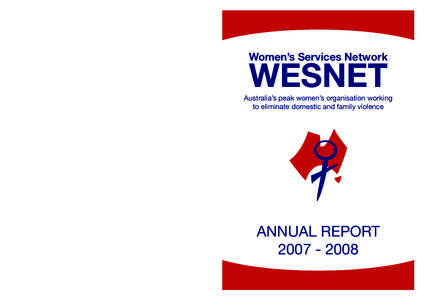 Microsoft Word - WESNET Annual Report[removed]to be sent for print Final _1_.doc