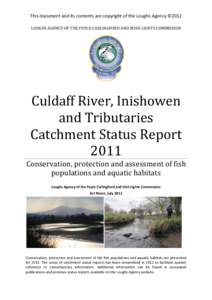 Microsoft Word - Culdaff River, Inishowen and Tributaries Catchment Status Report 2011