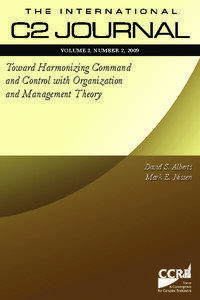 VOLUME 3, NUMBER 2, 2009  Toward Harmonizing Command
