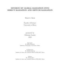 Statistics / Climate forcing / Regression analysis / Visibility / Photovoltaics / Sunlight / Air mass / Coefficient of determination / Atmosphere of Earth / Atmospheric sciences / Meteorology / Light