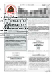 Jornal da República Quarta-Feira, 21 de Outubro de 2009 Série I, N.° 37  $ 1.25