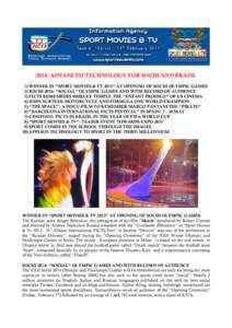 Winter Olympics / Olympic Games / Barcelona / Sports / Sochi / Marco Pantani