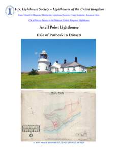 Isle of Purbeck / Jurassic Coast / Swanage / Counties of England / Lighthouse / Killantringan Lighthouse / DeTour Reef Light / Dorset / National Register of Historic Places in Michigan / Anvil Point