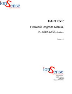 Real-time science solutions  DART SVP Firmware Upgrade Manual For DART SVP Controllers Version 1.2