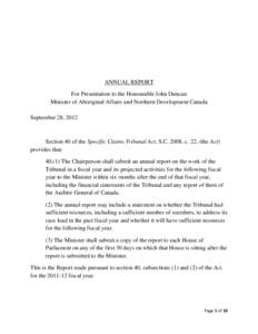Microsoft Word - SCT 2012 Annual_Report FINAL ENG Amendment 19 October 2012 with Signature