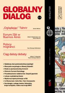 2.3  „Oglądając” Tahrir NEWSLETTER