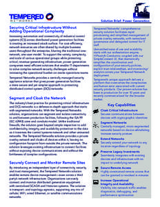 Solution Brief- Power Generation V.2.indd