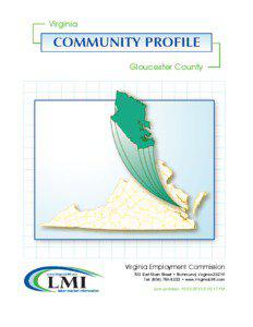 Gloucester /  Massachusetts / Hampton Roads / Geography of the United States / Virginia / Income in the United States / Gloucester County /  Virginia / United States / Consumer behaviour / Demographics / Market research