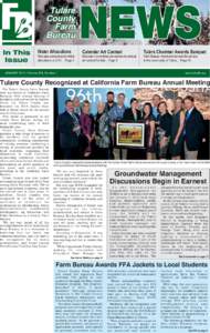 Tulare County Farm Bureau In This Issue