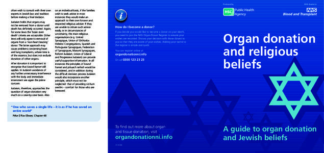 Immunology / Death / Anatomical pathology / Organ transplantation / Lung transplantation / Brain stem death / Pikuach nefesh / Organ donation in Jewish law / Religious views on organ donation / Medicine / Organ donation / Organ transplants