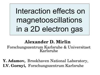 Quantum phases / Arnold Kosevich / Magnetism / Condensed matter physics