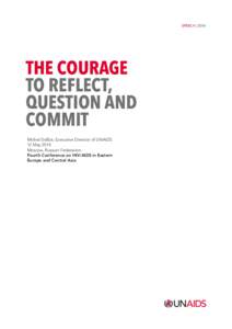 speech | 2014  The courage to reflect, question and commit