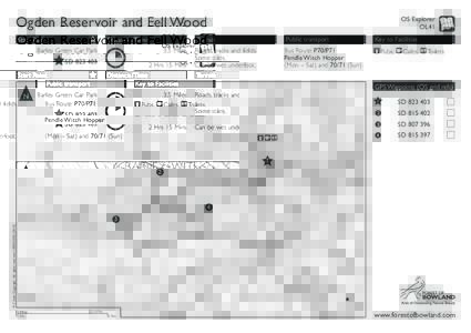 Ogden Reservoir and Fell Wood Start Point Distance/ Time  Barley Green Car Park