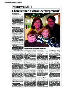 Summit Daily NewsCopy Reduced to %d%% from original to fit letter page 2 SUMMIT DAILY NEWS | Sunday, November 13, 2011