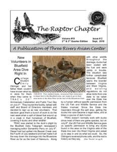 The Raptor Chapter Volume #19 2nd & 3rd Quarter Edition Issue # 2 Sept. 2010