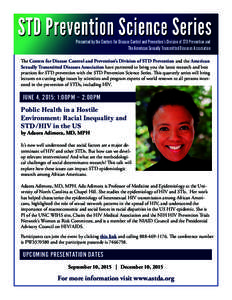 SPSS Webinar - Public Health in a Hostile Environment