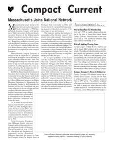 Compact Current Massachusetts Joins National Network M  assachusetts is now home to the