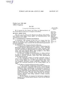 PUBLIC LAW 109–246—JULY 27, [removed]STAT. 577 Public Law 109–246 109th Congress