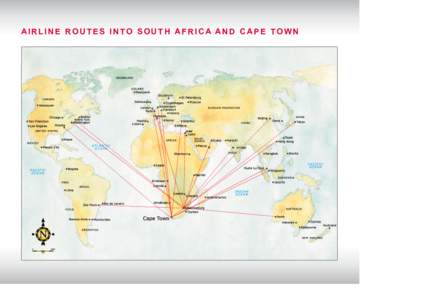 AIRLI N E ROUTES I N TO SOUTH AFRICA A N D CAPE TO W N   