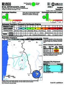 Geography of Chile / Tocopilla earthquake / Seismology / Tocopilla / Earthquakes