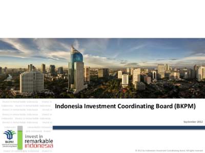 Invest in remarkable indonesia Invest in indonesia Invest in remarkable indonesia Invest in remarkable indonesia Invest in Invest in remarkable indonesia