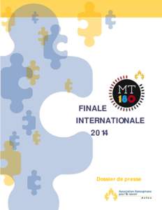 FINALE INTERNATIONALE 2014 Dossier de presse