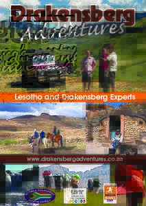 Drakensberg  Lesotho and Drakensberg Experts www.drakensbergadventures.co.za