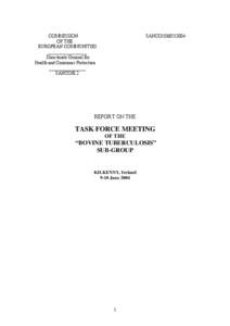 Medicine / Health / Badger / Tuberculin / Cattle / European badger / Common Brushtail Possum in New Zealand / Tuberculosis / Biology / Mycobacterium bovis