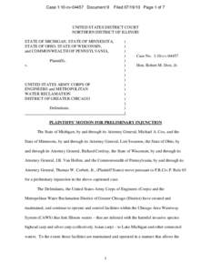 Sport fish / Asian carp / Bighead carp / Silver carp / United States Attorney / Richard Cordray / Chicago River / Chicago Sanitary and Ship Canal / Fish / Carp / Hypophthalmichthys