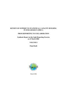 International development / United Nations General Assembly observers / United States Agency for International Development / Health Metrics Network / United Nations Statistics Division / Capacity building / African Development Bank / International Monetary Fund / International economics / Development / Economics