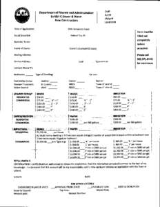 Staff  Department of Finance and Administration Exhibit CSewer  Acct