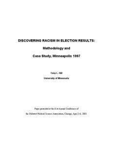 Arne Carlson / R. T. Rybak / Precinct / Politics of Minnesota / Politics of the United States / Minnesota / Sharon Sayles Belton / Barbara Carlson