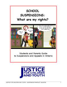 Suspension / School discipline / Expulsion / Misconduct / Special education / Peter Greer Elementary School / Shanley v. Northeast Independent School District / Education / Punishments / Employment