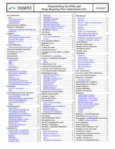 Alzheimer’s Medications: