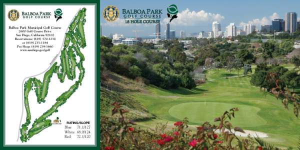 7  8 Balboa Park Municipal Golf Course 2600 Golf Course Drive