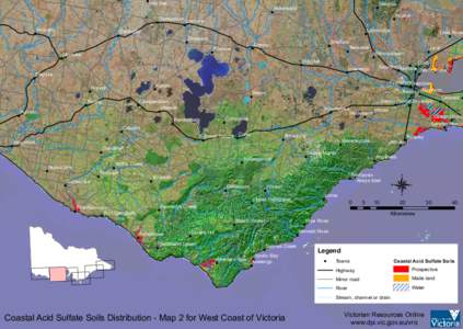 Gellibrand / Waurn Ponds /  Victoria / Inverleigh /  Victoria / Birregurra /  Victoria / Noorat /  Victoria / Timboon /  Victoria / Acid sulfate soil / Jan Juc /  Victoria / Batesford /  Victoria / Geography of Australia / States and territories of Australia / Victoria