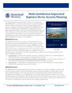 United States Department of Homeland Security / Disaster preparedness / Humanitarian aid / Occupational safety and health / Improvised explosive device / National Incident Management System / Emergency / Joint Improvised Explosive Device Defeat Organization / Public safety / Emergency management / Management