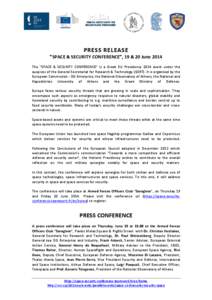 PRESS RELEASE 