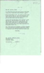 Letter from Richard Nixon to Mr. and Mrs. Clifford E. Hofer Re: Vietnam casulty condolence letter, April 14, 1969