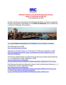 Microsoft Word - E-outreach economy September[removed]Pittsburg summit.docx